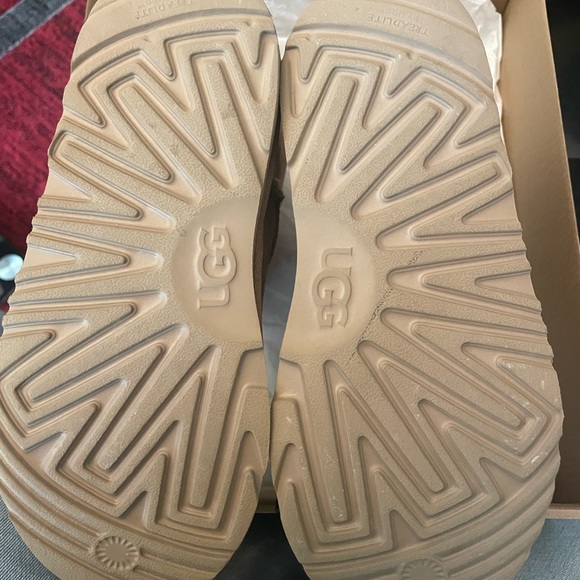 UGG Tan Suede Ankle Boots - Picture 3 of 4